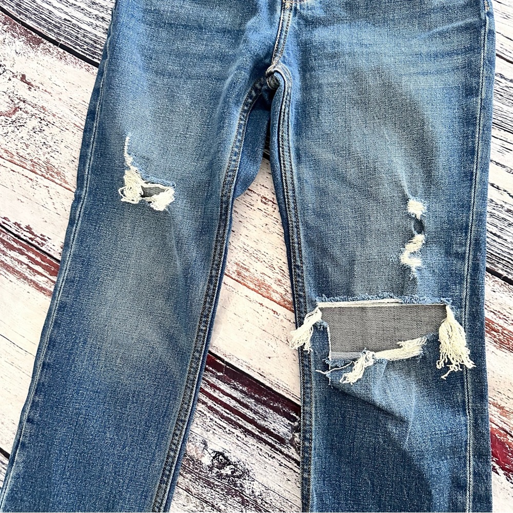 Abercrombie & Fitch The Ankle Straight Ultra High Rise Jeans - Picture 5 of 7